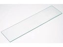 Vidrio templado transparente 120x40cm