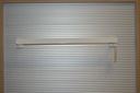 Barra de Aluminio Blanca 120 cm