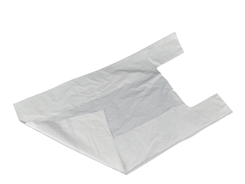 Bolsa camiseta blanca 60X40
