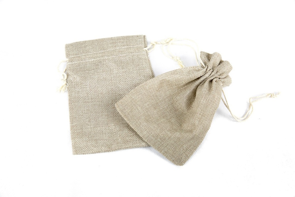 Bolsa de arpillera 17x12 cm 20 piezas
