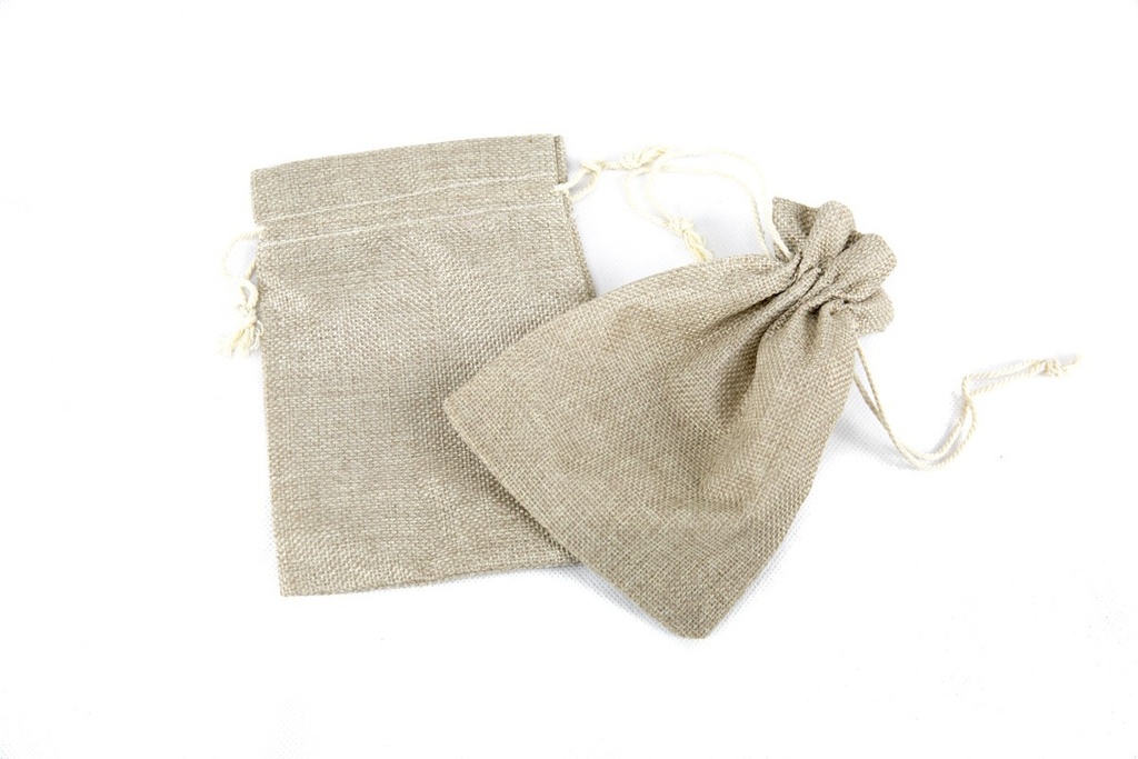 Bolsa de arpillera 17x12 cm 20 piezas