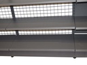 Hoja frontal gris para estantería metálica de 90 cm