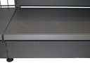 Hoja frontal gris para estantería metálica de 90 cm
