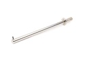 Colgador atornillado con tope para tablero/madera de 18mm