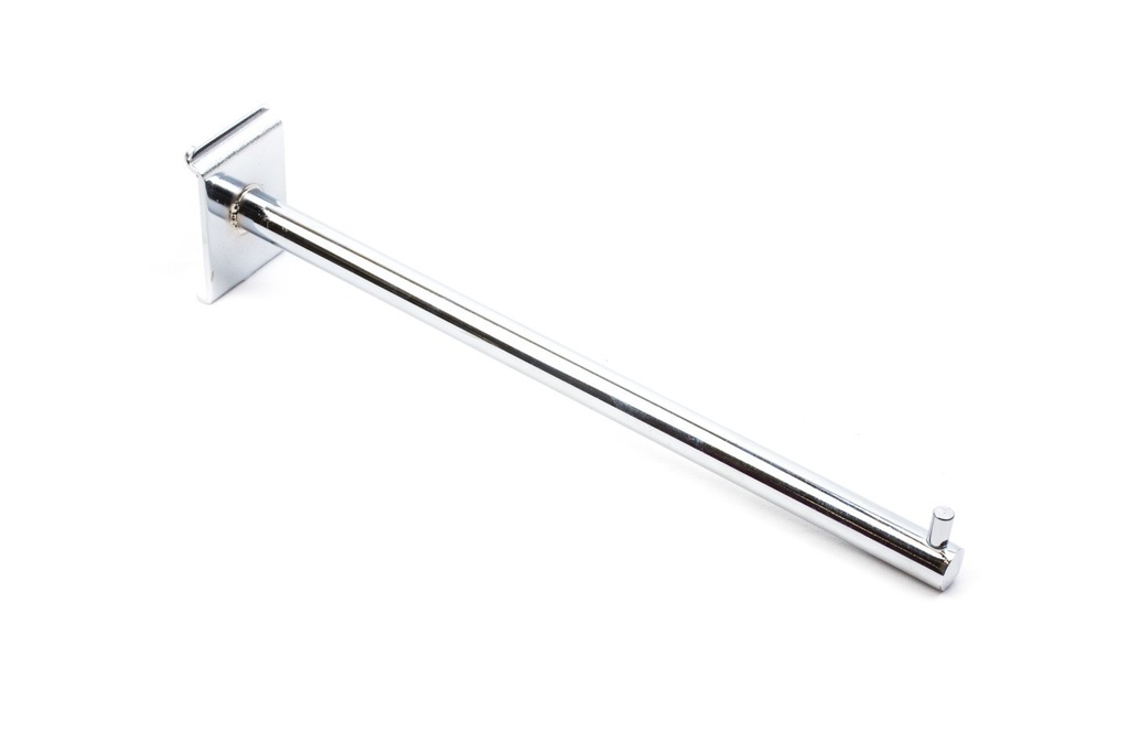 Percha con 1 clavo para ranura estrecha, 30 cm
