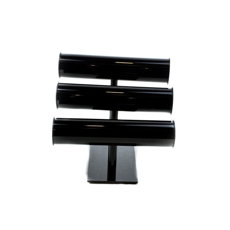 Expositor de Acrílico Negro para Pulseras