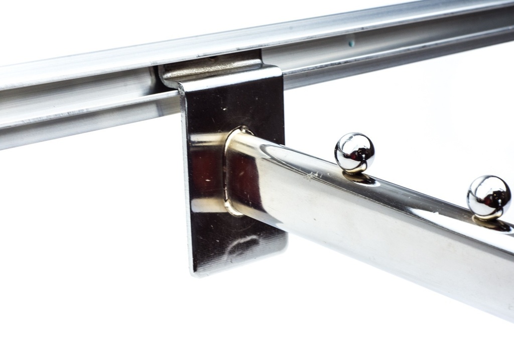 Guía de aluminio para panel de láminas de 120cm