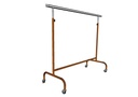 Perchero de Acero Ajustable con Brazos Extensibles, Color Bronce, 150X130X56cm