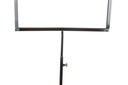 Soporte ajustable para póster A4 de acero mate