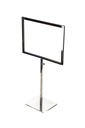 Soporte de Póster Ajustable Chrome A4