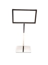 Soporte ajustable para póster A5 de cromo