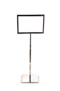 Soporte ajustable para póster A5 de cromo