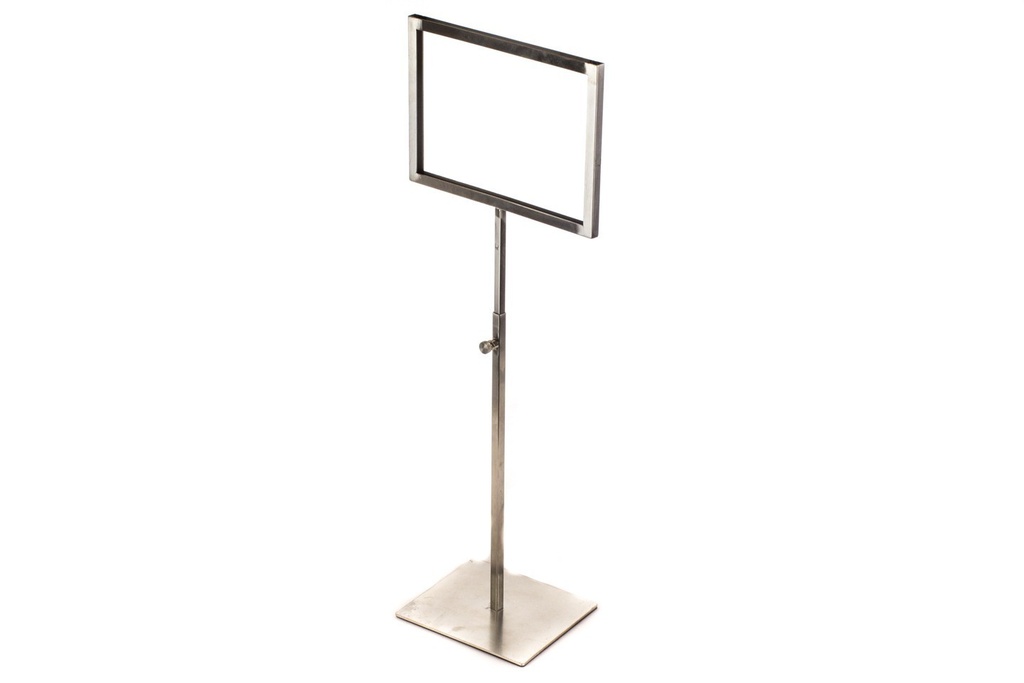 Soporte Ajustable para Póster de Acero Mate A5