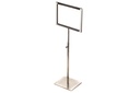 Soporte Ajustable para Póster de Acero Mate A5