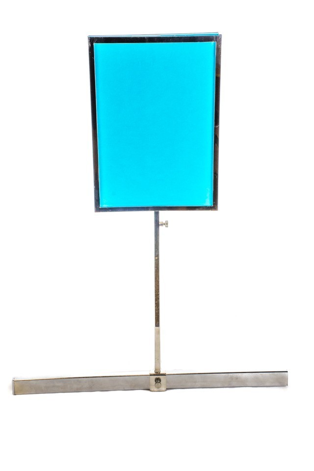 Soporte ajustable para póster de tubo rectangular A4