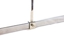 Soporte ajustable para póster de tubo rectangular A4