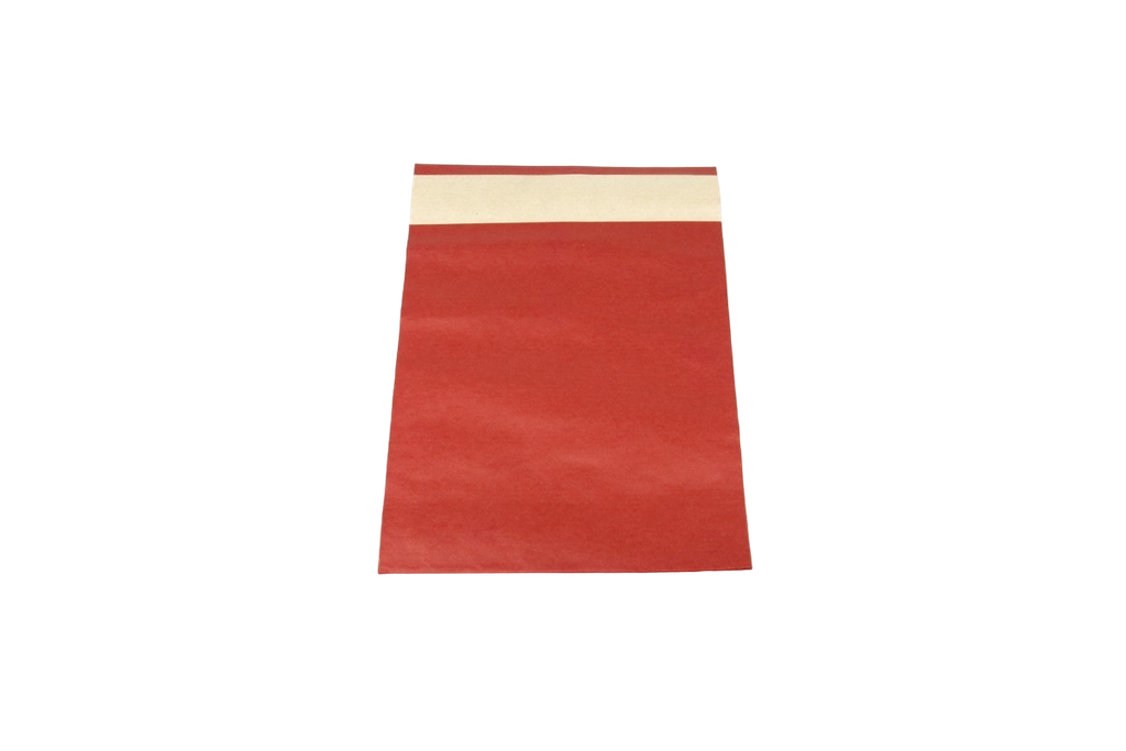 Sobre Rojo de Papel Fuerte 30X25+9cm 50 unidades