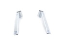 Soporte/estante de vidrio simple para ranura estrecha, 30 cm