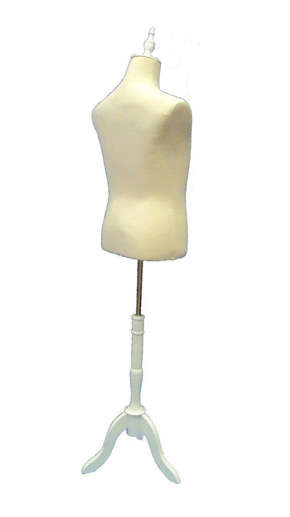 Tela beige Fondo blanco