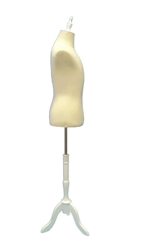 Tela beige Fondo blanco