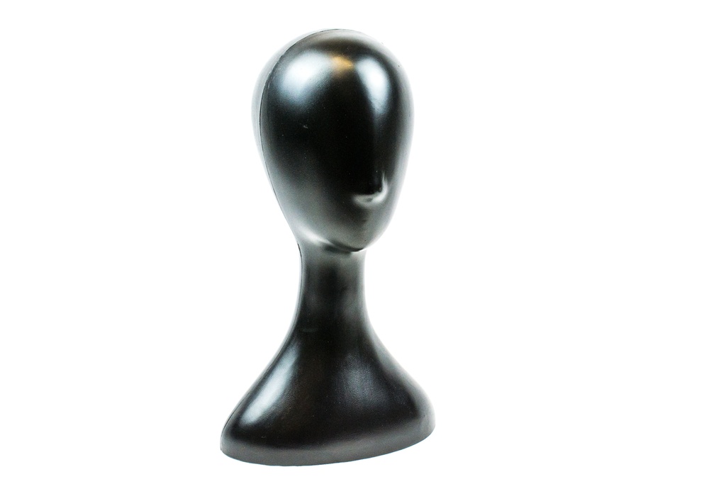 Cabeza de Plástico Negro