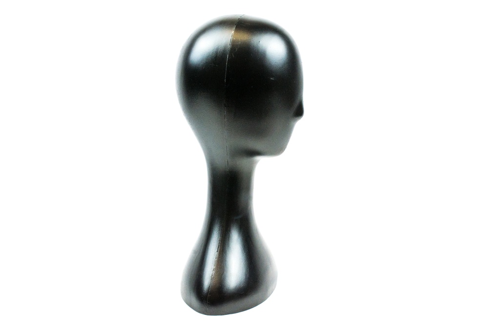 Cabeza de Plástico Negro