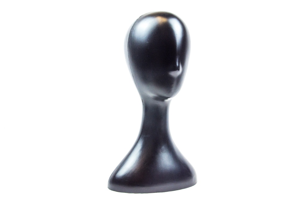 Cabeza de Plástico Negro