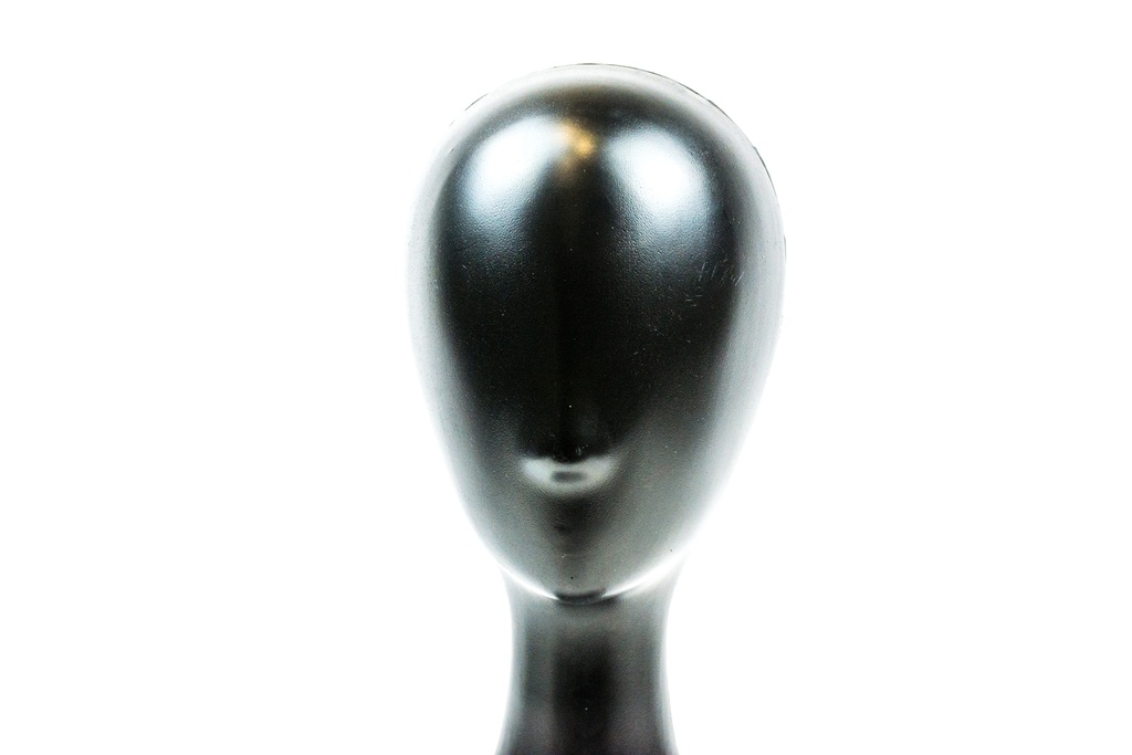 Cabeza de Plástico Negro