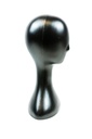 Cabeza de Plástico Negro