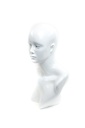 Cabeza de Mujer Blanca Brillante