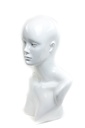 Cabeza de Mujer Blanca Brillante