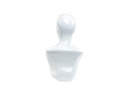 Cabeza de Mujer Blanca Brillante