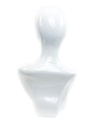 Cabeza de Mujer Blanca Brillante