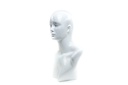Cabeza de Mujer Blanca Brillante