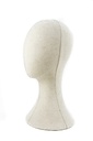 Cabeza de Hombre de Lino Beige 40 cm