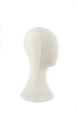 Cabeza de Hombre de Lino Beige 40 cm