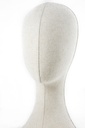 Cabeza de Hombre de Lino Beige 40 cm