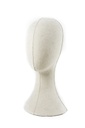 Cabeza de Hombre de Lino Beige 40 cm