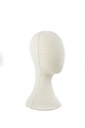 Cabeza de Hombre de Lino Beige 40 cm