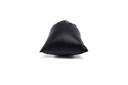 Bolso de piel sintética negro 17X15CM