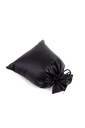 Bolso de piel sintética negro 17X15CM