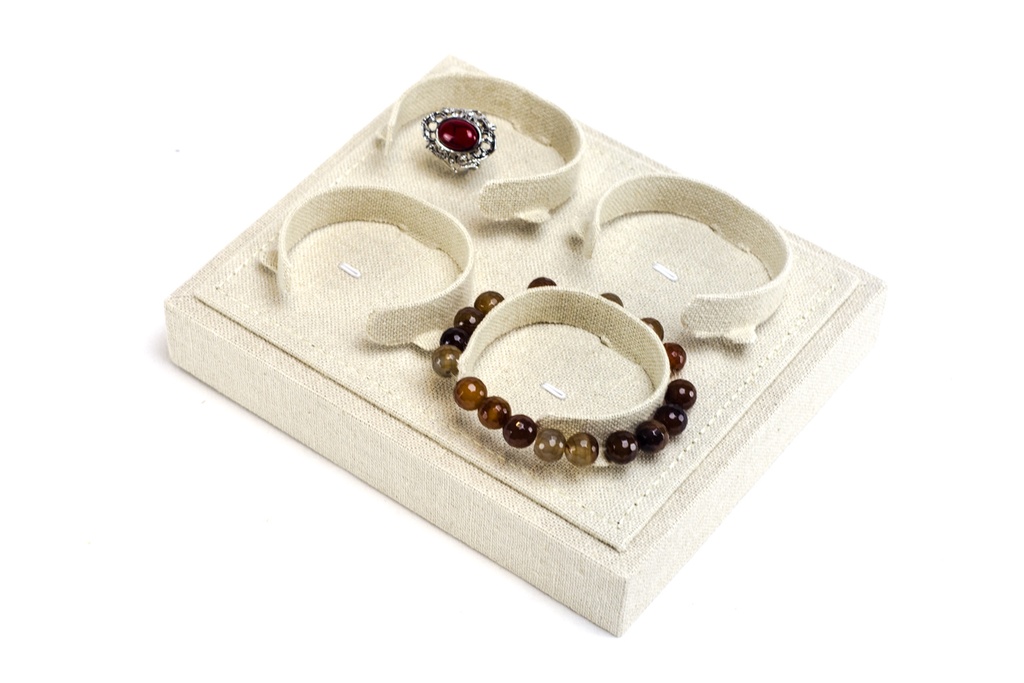 Expositor Joyería 4 Posición para Reloj O Pulsera 