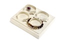 Expositor Joyería 4 Posición para Reloj O Pulsera 