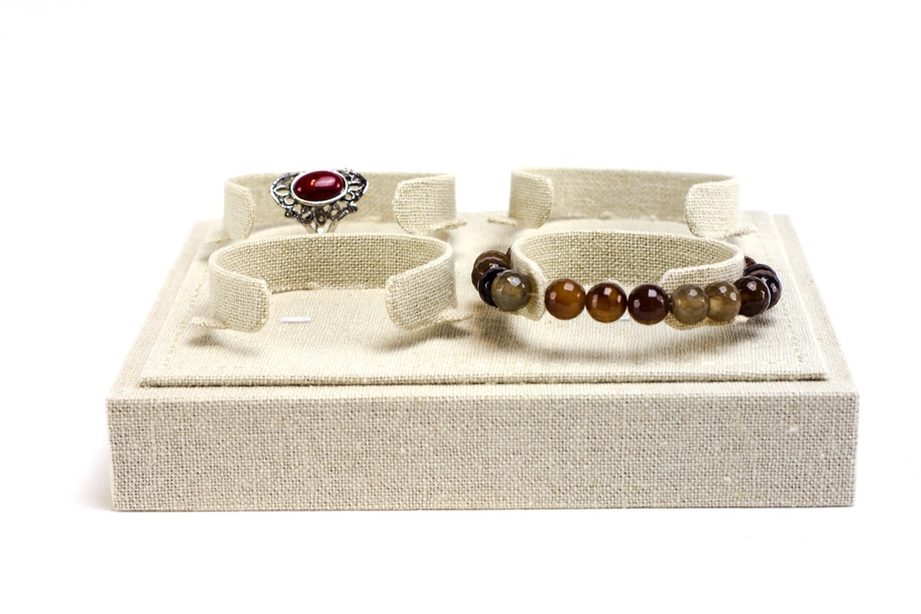 Expositor Joyería 4 Posición para Reloj O Pulsera 