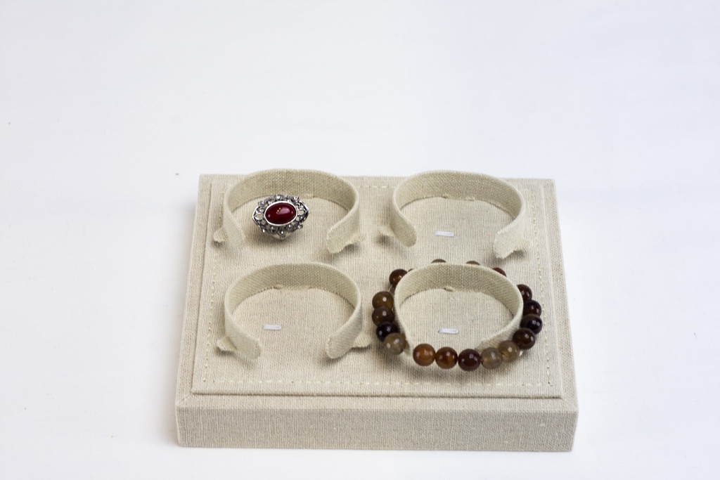 Expositor Joyería 4 Posición para Reloj O Pulsera 