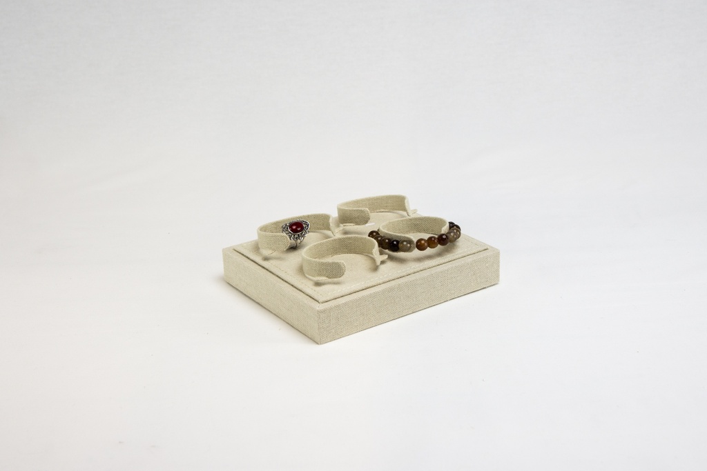 Expositor Joyería 4 Posición para Reloj O Pulsera 