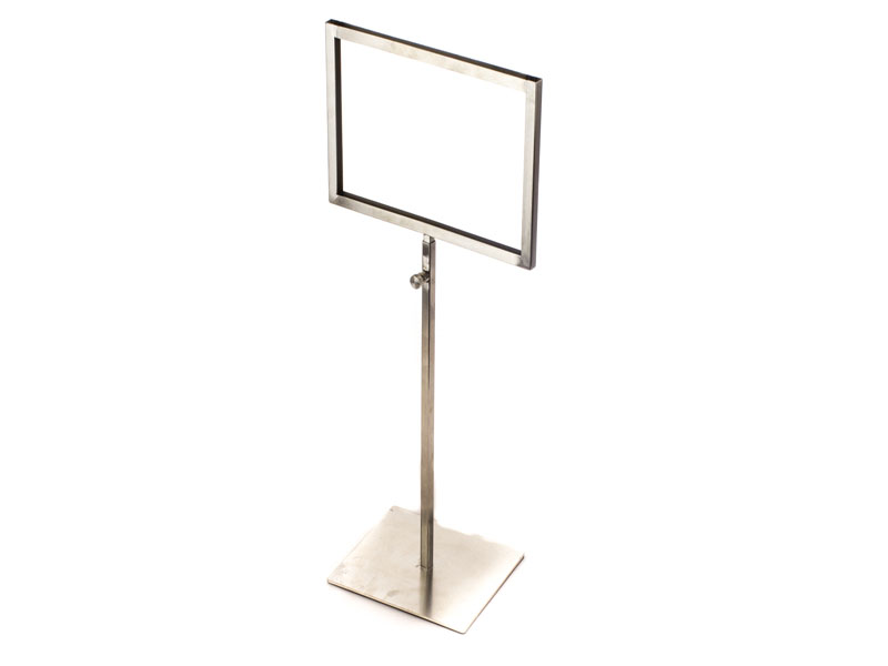 Soporte Ajustable para Póster de Acero Mate A5