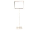 Soporte Ajustable para Póster de Acero Mate A5