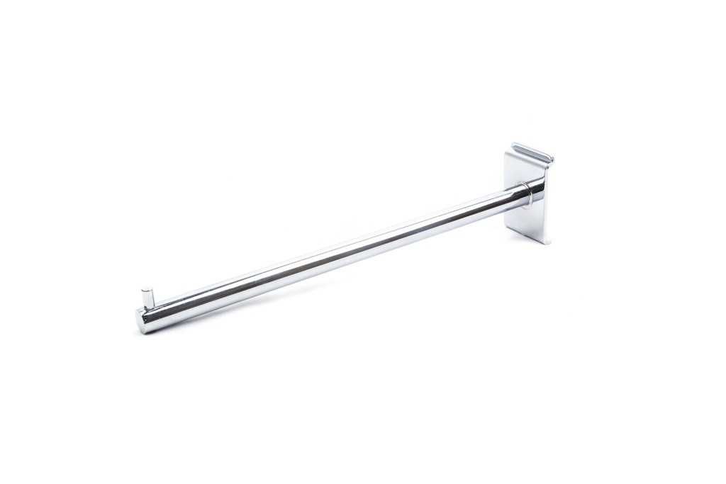 Percha con 1 clavo para ranura estrecha, 30 cm