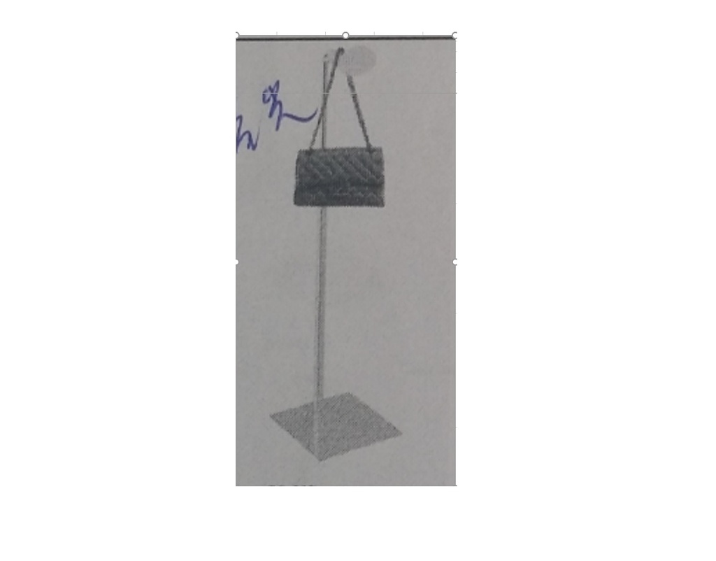 Soporte de Exhibición de Bolsas de Cromo